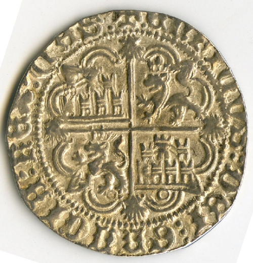 Real de plata de Enrique IV de Castilla
